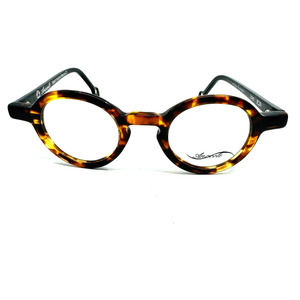 Melissa Eyewear Eyeglasses Frames Women Brown Tortoise Hand Made H10103